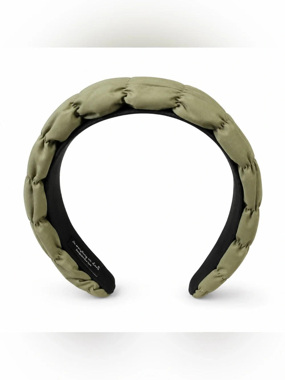 Do everything in love Olive and Pink Patterned Headband Duo
